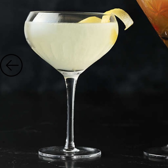 Niels Roadster 10-Oz. Etched Coupe Glass Set of Four - Picture 9 of 17